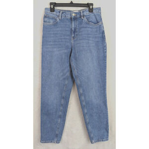 Mango MNG sz USA 8 Jeans NewMom high rise denim stretch pockets 1505